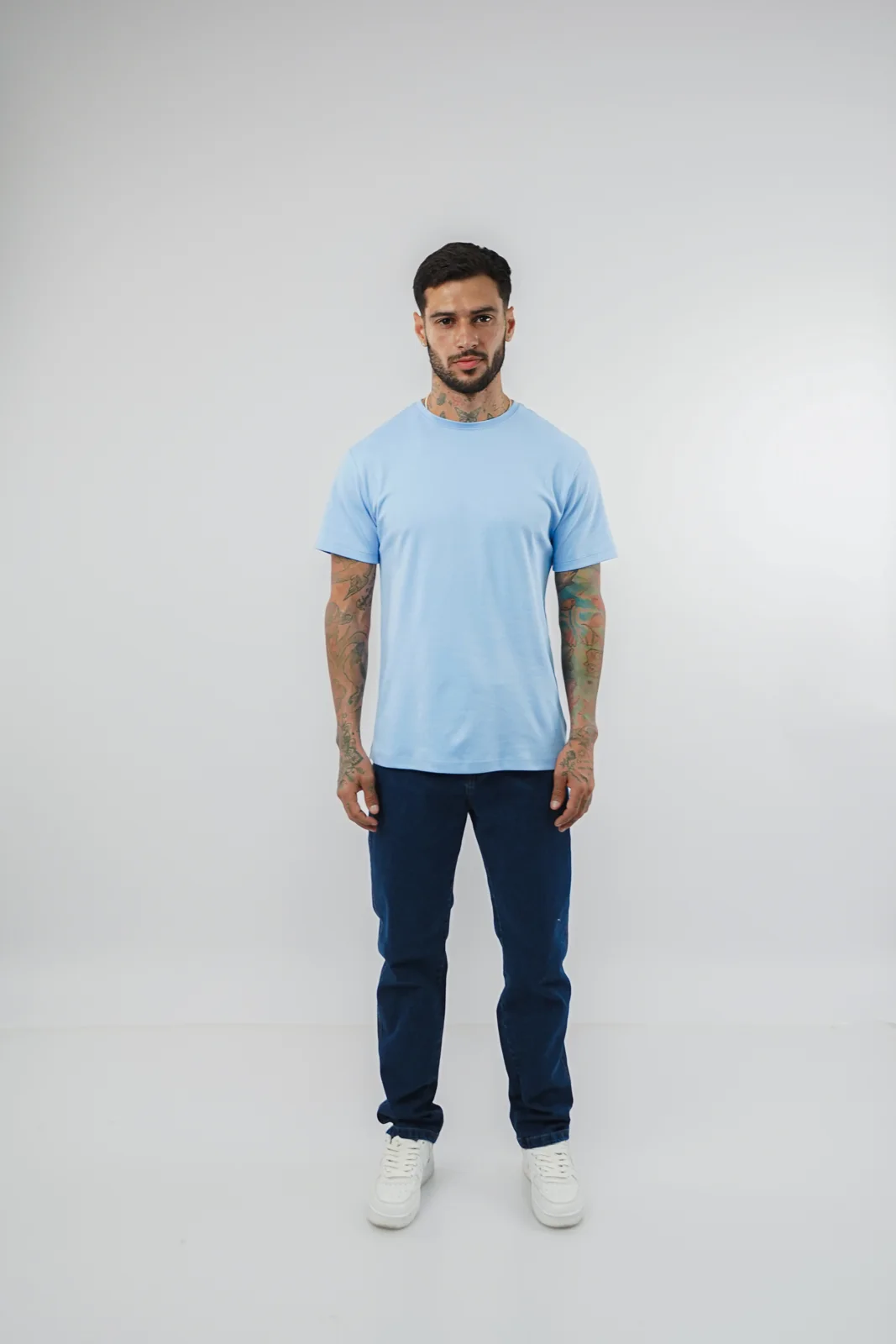 POLO BÁSICO LIGHT BLUE
